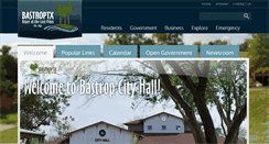 Desktop Screenshot of cityofbastrop.org